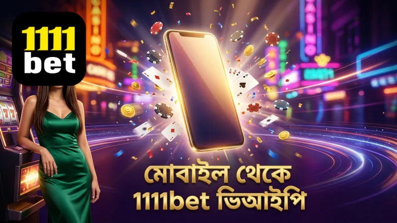 মোবাইল থেকে 1111bet ভিআইপি সদস্য হওয়া এবং দ্রুত সুবিধাগ্রহনের প্রক্রিয়া।