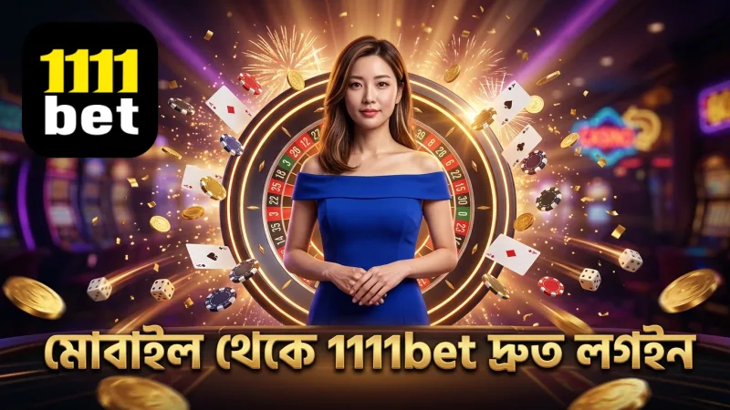 মোবাইল থেকে দ্রুত লগইন করে 1111bet এর সুবিধা নিন