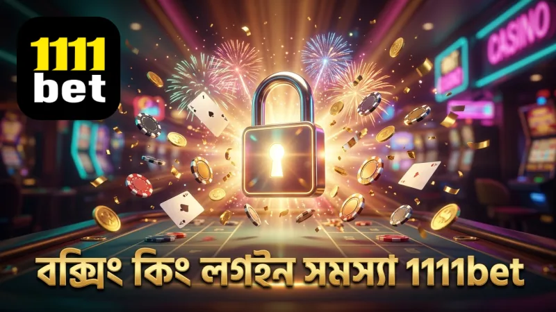 বক্সিং কিং গেমে লগইন সমস্যা হলে 1111bet সাহায্য করুন