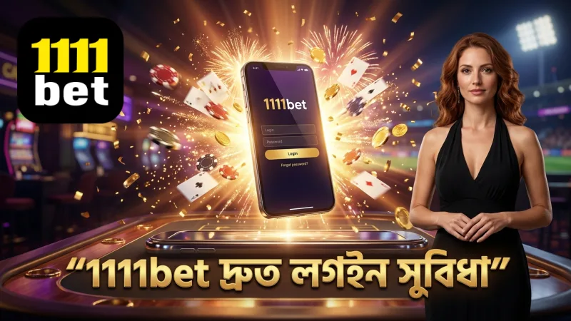 1111bet প্ল্যাটফর্মে দ্রুত লগইন ও বোনাস সুবিধা।