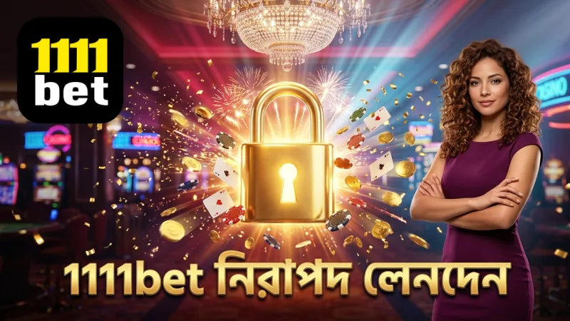 1111bet এর নিরাপদ লেনদেন পদ্ধতি নিশ্চিত করে দ্রুত পেমেন্ট।