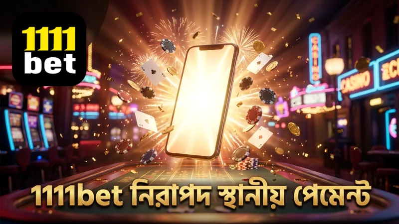 স্থানীয় পেমেন্টে 1111bet নিরাপদ ও স্বচ্ছ লেনদেন নিশ্চিত করে।