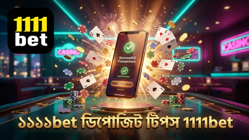 ডিপোজিট সংক্রান্ত জটিলতা দূর করতে ১১১১bet এর কার্যকর টিপস।