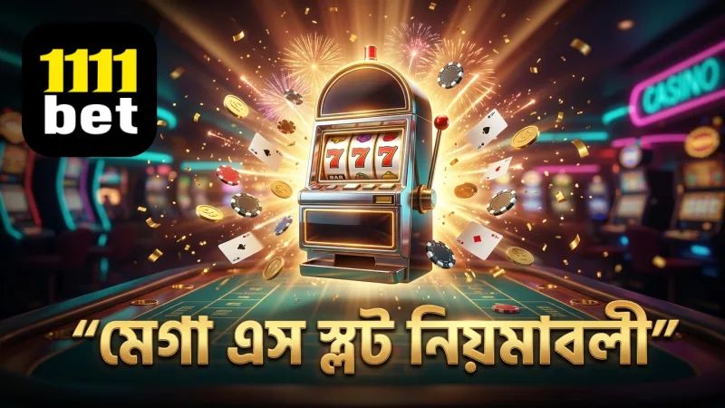 মেগা এস স্লটের নিয়মাবলী বুঝে খেলতে উদ্বুদ্ধ করুন