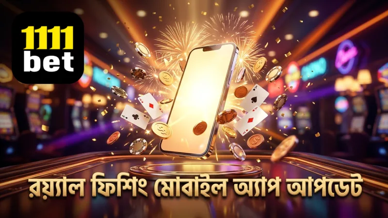 রয়্যাল ফিশিং মোবাইলে খেলতে অ্যাপ আপডেট রাখুন