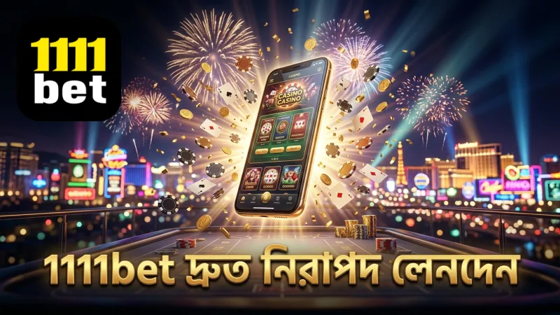 স্থানীয় পেমেন্ট পদ্ধতি দিয়ে দ্রুত লেনদেন নিশ্চিত করে 1111bet।