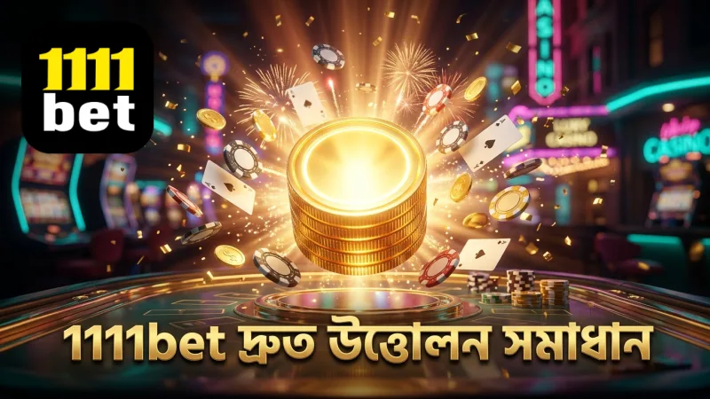 1111bet তহবিল উত্তোলনে বিলম্ব হলে সহজ সমাধান নিন